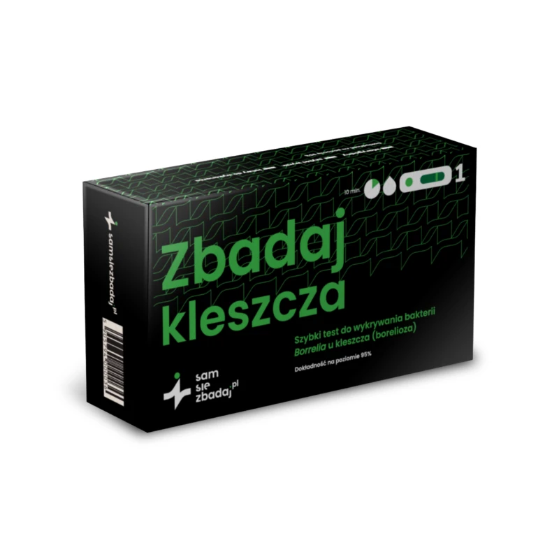 Szybki test do wykrywania bakterii Borrelia u kleszcza