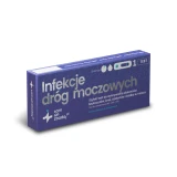 Infekcje dróg moczowych TEST - domowy test paskowy na ZUM u dzieci i dorosłych – wykrywa leukocyty, azotyny i białko w moczu