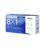 Combo 8w1 Medomics - Domowy test antygenowy na COVID-19, grypę A i B, RSV, ADV, PIV, HRV i MPV