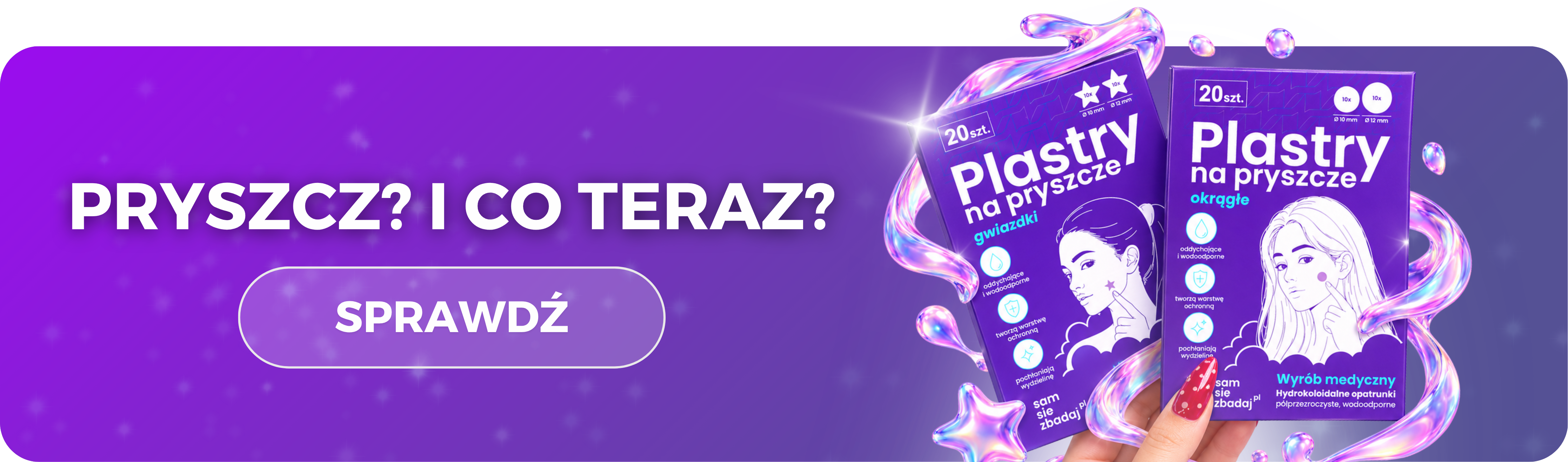 Plastry na pryszcze