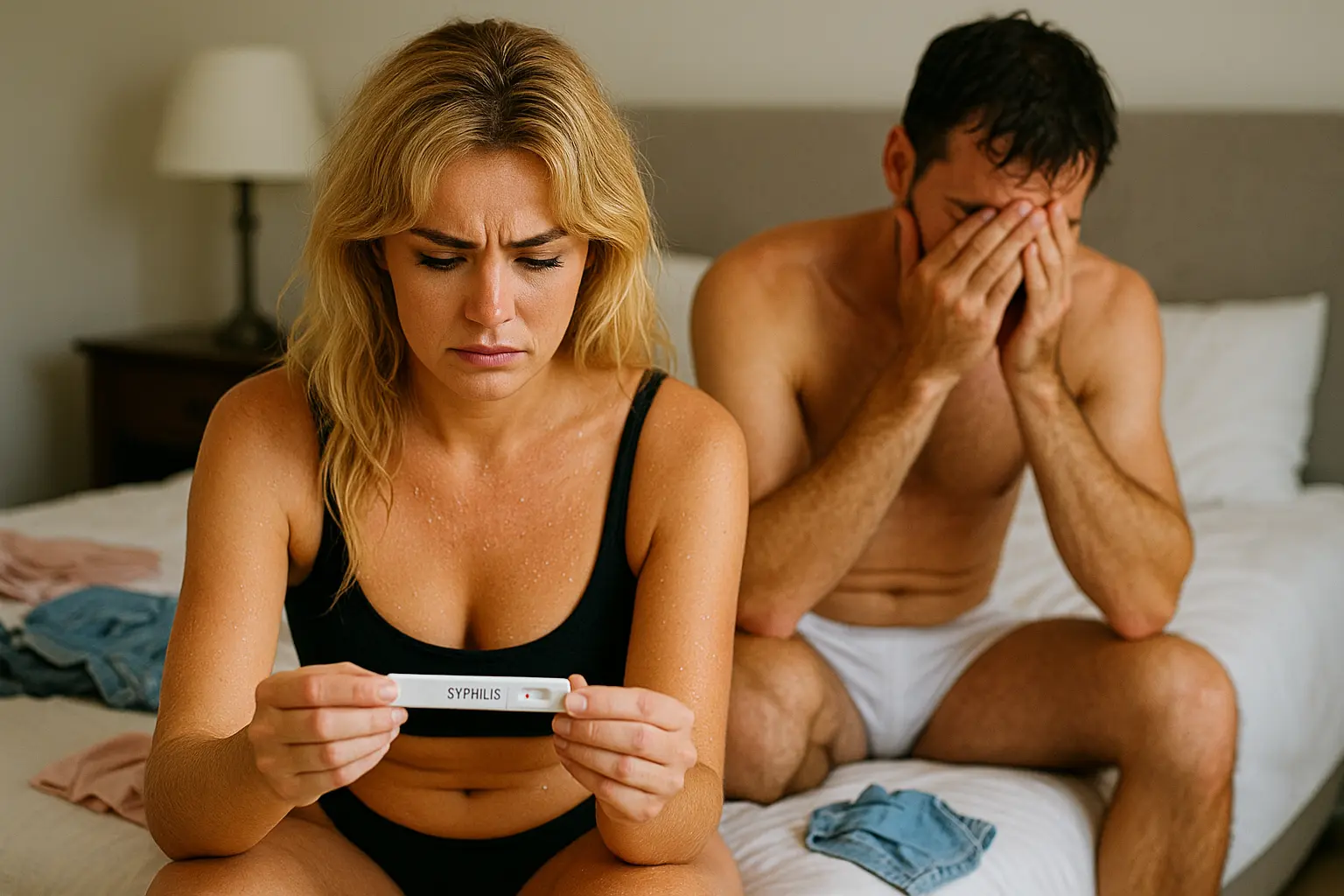 Czy to może być kiła? Objawy, etapy i test, który zrobisz w domu